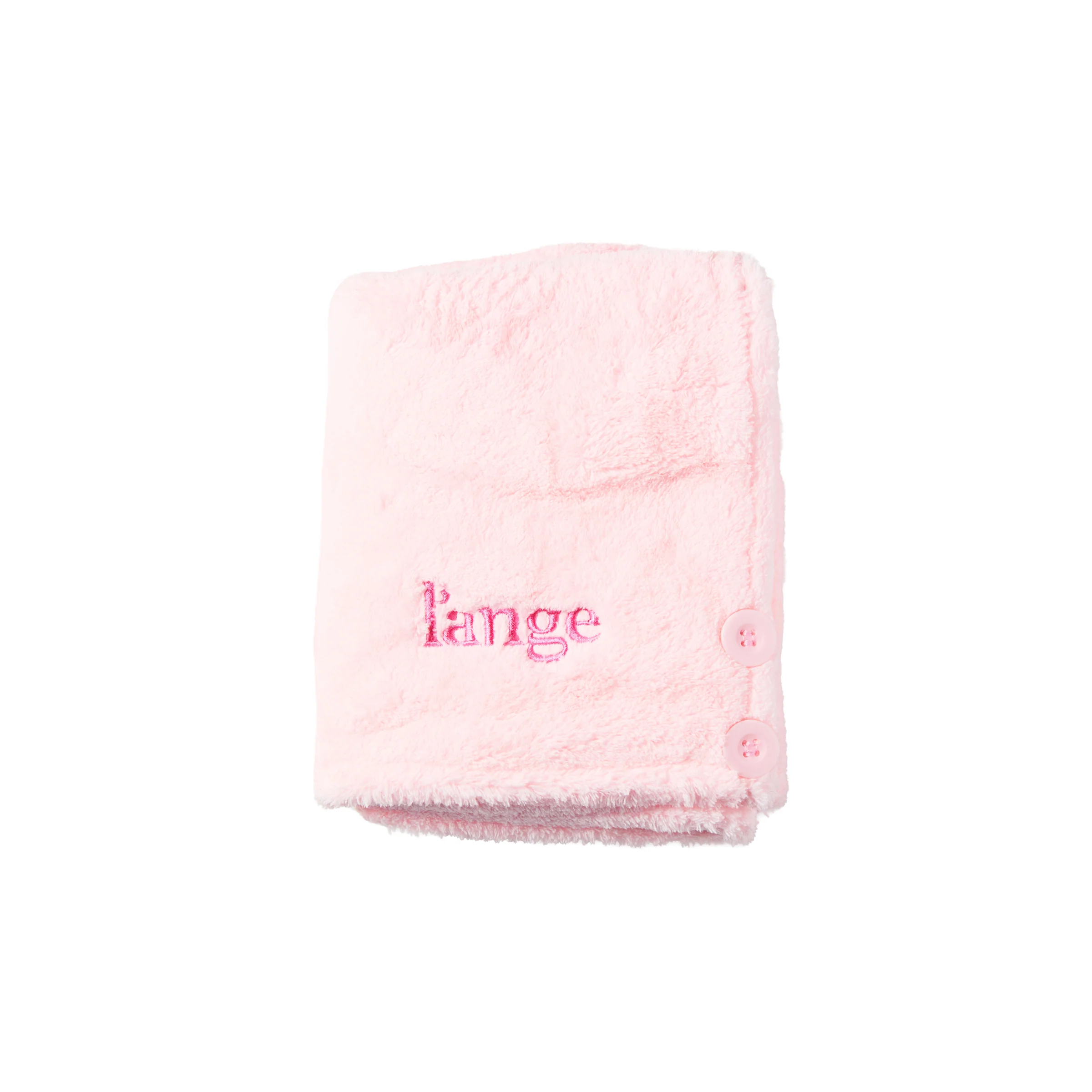 Plush Hair Wrap Towel Medium Ultra-Absorbent Coral Fleece 2-Pack - Image 3