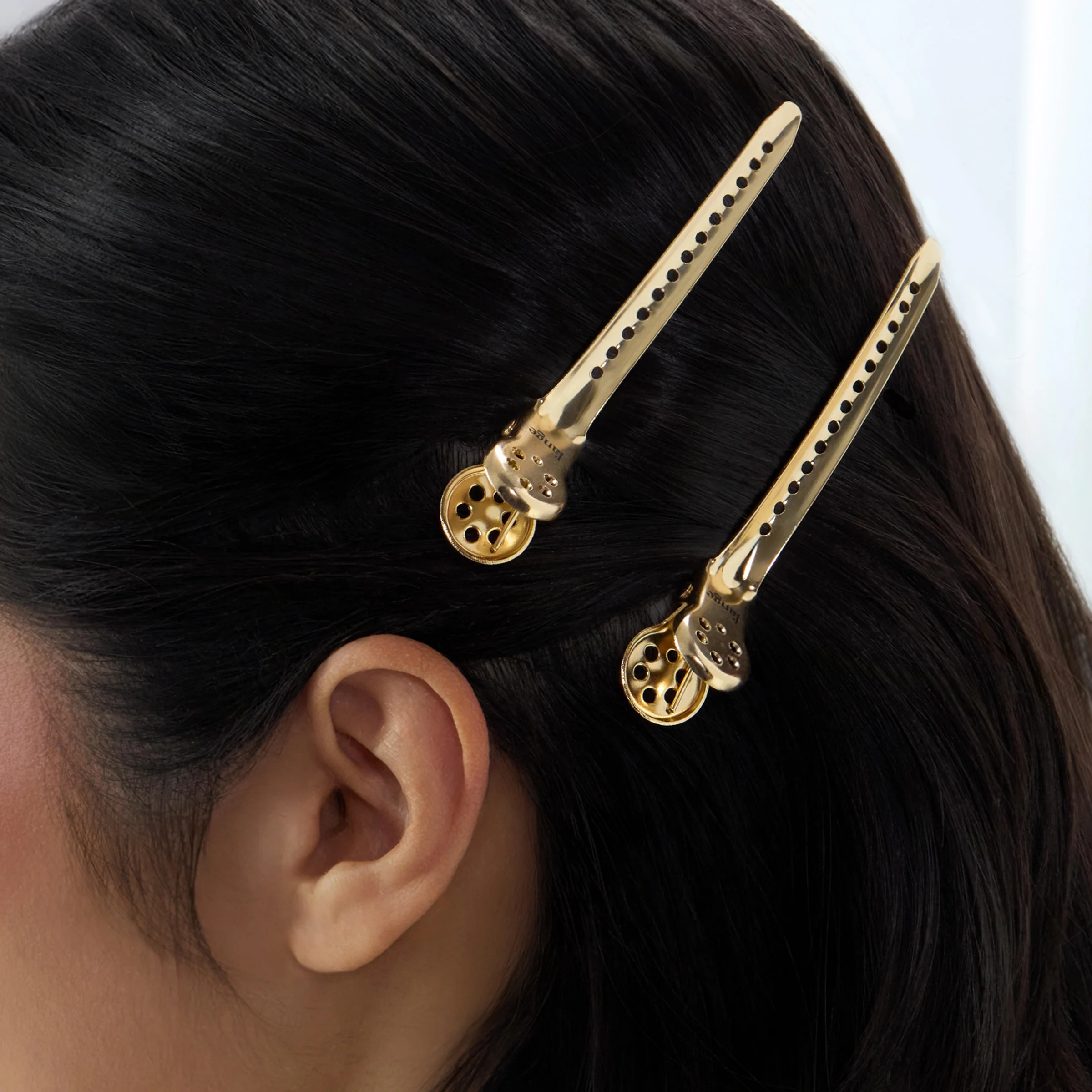 Precision Metal Sectioning Hair Clips - Image 2