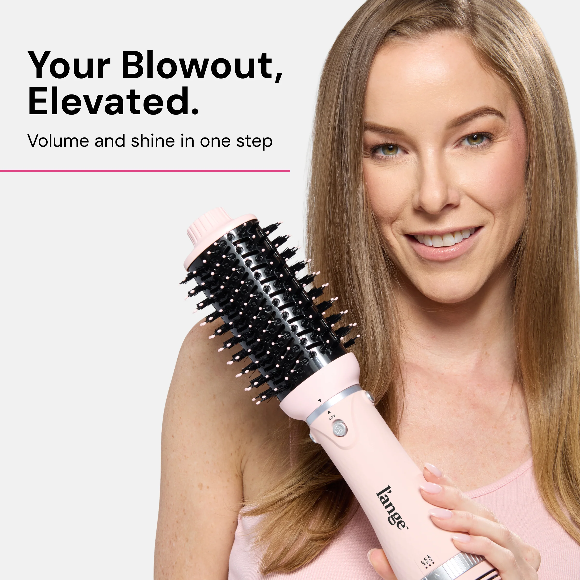 VolumeBoost 60mm 2-in-1 Ceramic Volumizing Brush Dryer - Image 2